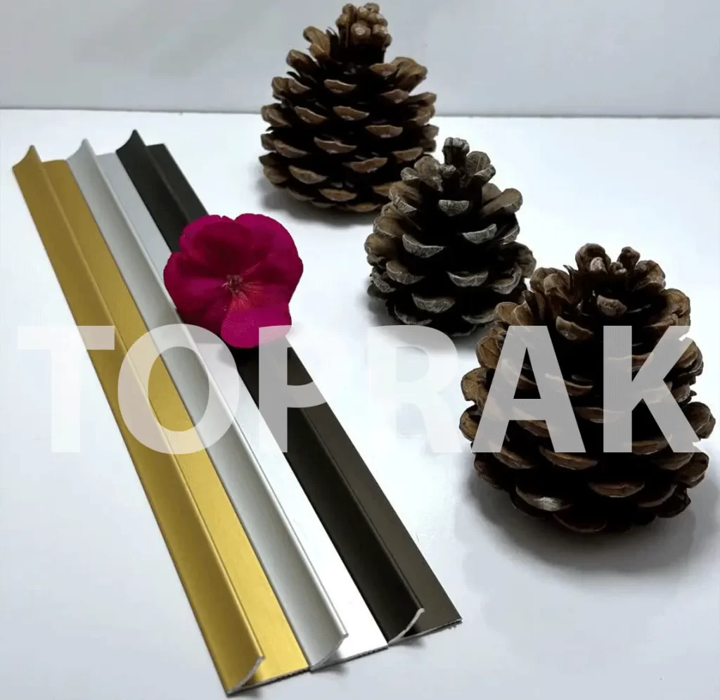 نوار کنج استیل و آلومینیوم توپراک | محافظ و تزئین گوشهها با کیفیت برتر 6 نوار-کنج-های-آلومینیوم-200