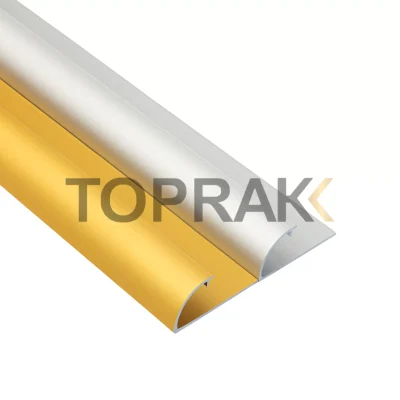 نوار کنج کاشی آلومینیوم کد 400 توپراک/نوار کنج کاشی و سرامیک