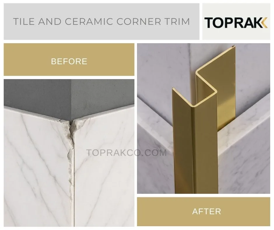 نوار کنج کاشی،نوار کنج آلومینیوم،نوار کنج استیل،پروفیل کنج