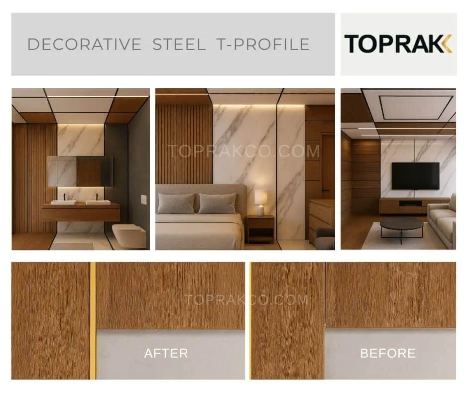 پروفیل استیل T و کاربردهایش
