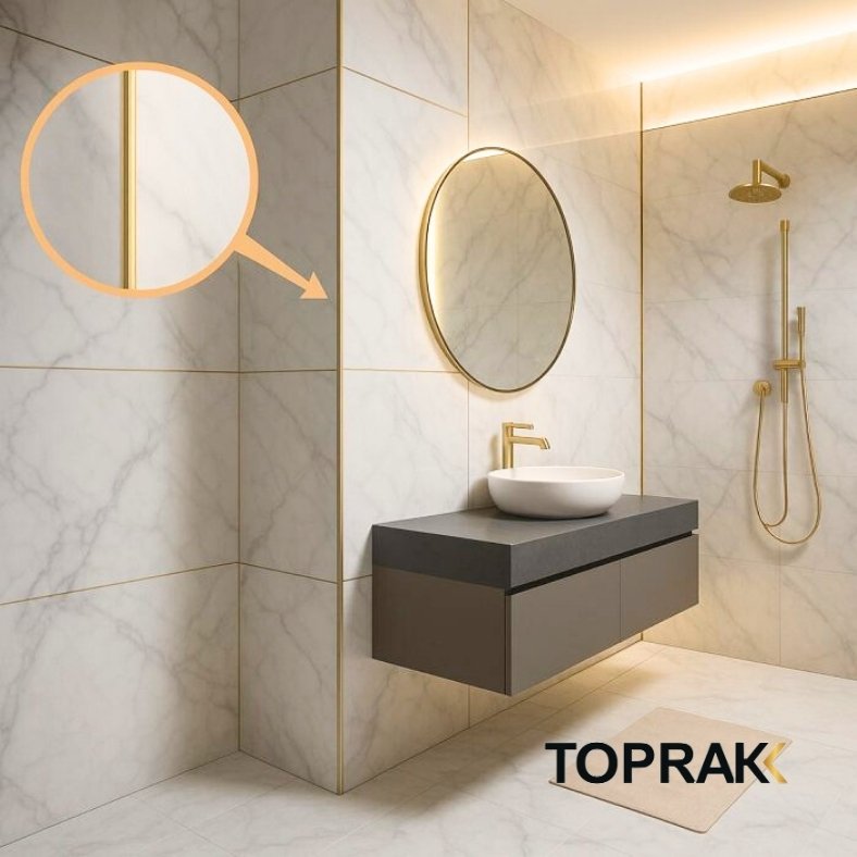 نوار کنج کاشی و سرامیک توپراک