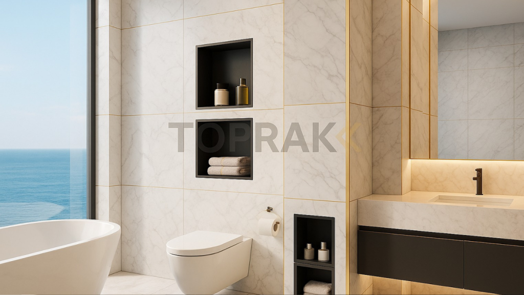 شلف استیل توکار