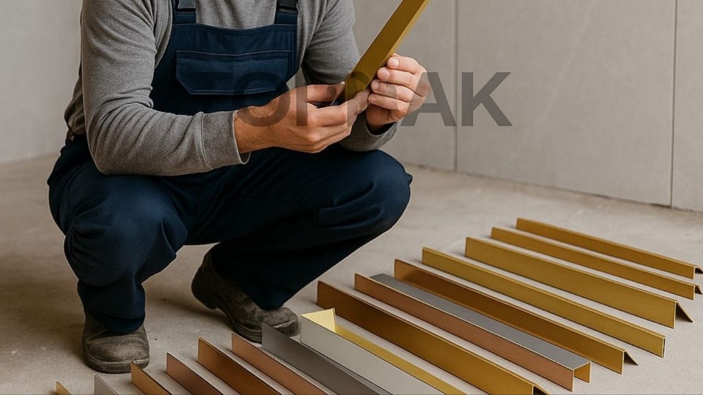 نصب اسان نبشی روکار