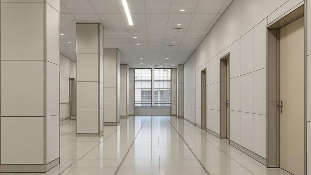 نبشی روکار در بیمارستان