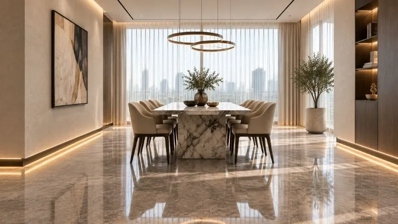 قرنیز روکار و توکار آلومینیومی